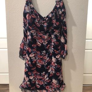 Lulu’s off the shoulder mini dress
